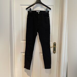 FRAME DENIM high rise skinny jeans